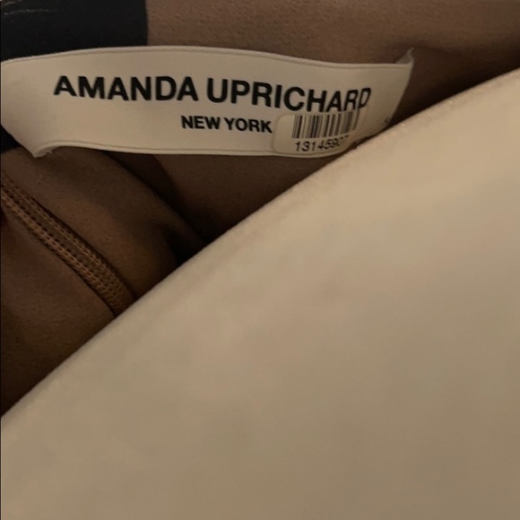 Amanda Uprichard polka dot Walsh dress small brown - Picture 15 of 15